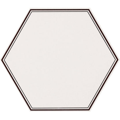 Grazia White Hexagon Wall and Floor Tiles