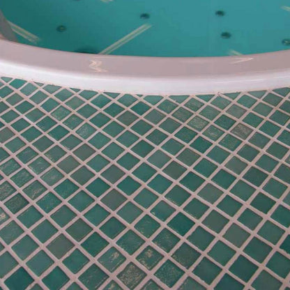 Green Mosaic Anti Slip Tiles – R11 Rated - Room Setting
