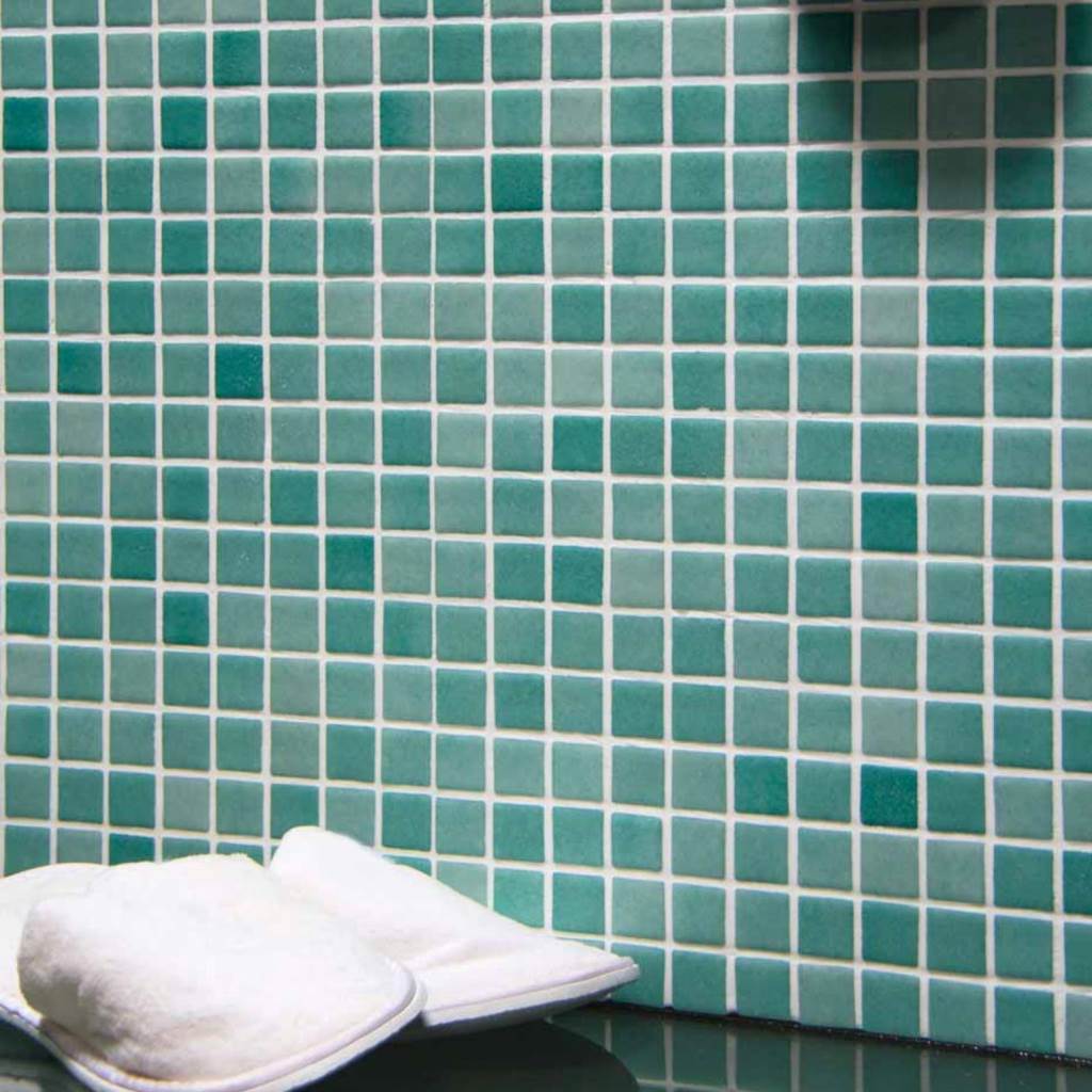 Green Mosaic Tiles
