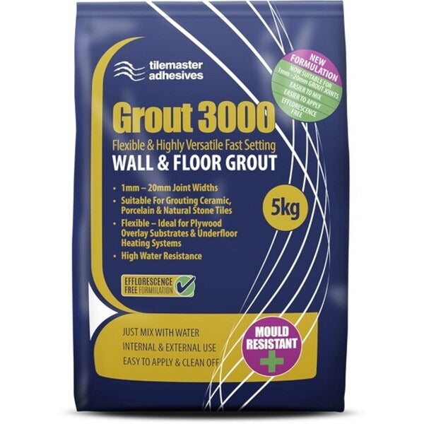 Grout 3000 Coloured Grout – Light Grey Grout
