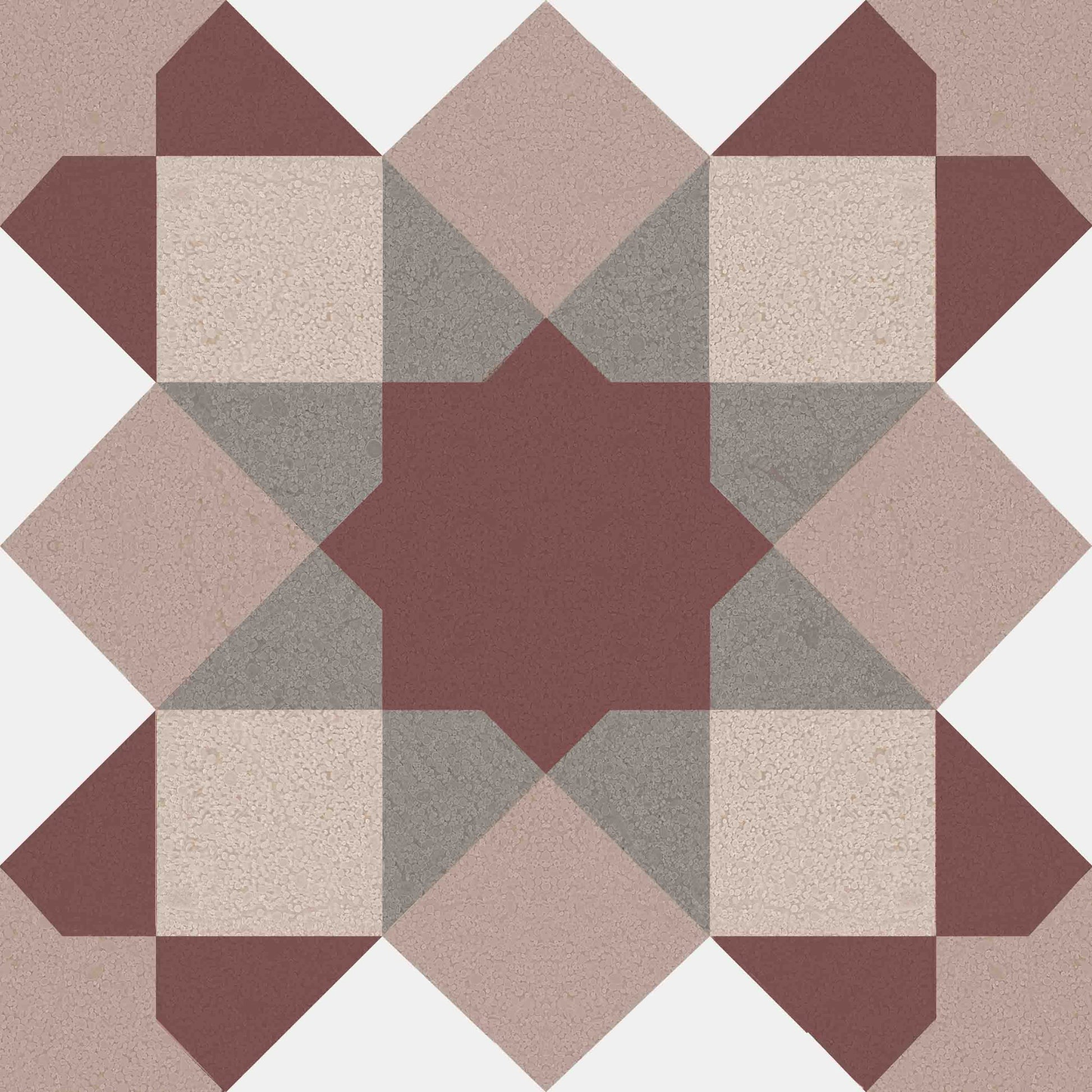Hydra Pink Geometric Porcelain Wall & Floor Tiles – 20 x 20cm