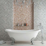Imperium Silver Mosaic Tiles
