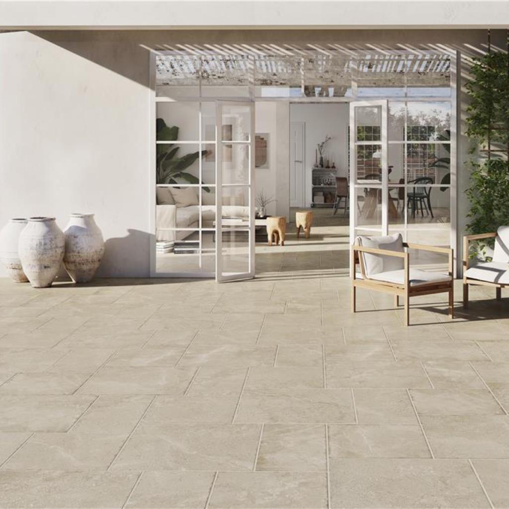 Insignia Beige Porcelain Tiles - Matt
