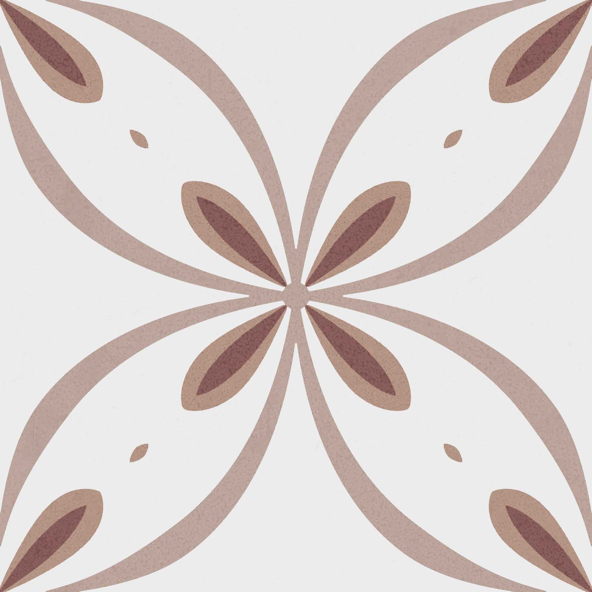 Itaca Pink Patterned Porcelain Wall & Floor Tiles