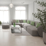 Jude Grey Concrete Porcelain Tiles – Matt, Rectified - Room Setting