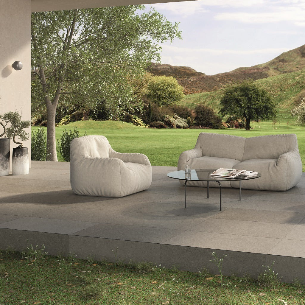 Juliette Pale Grey Stone Effect Tiles