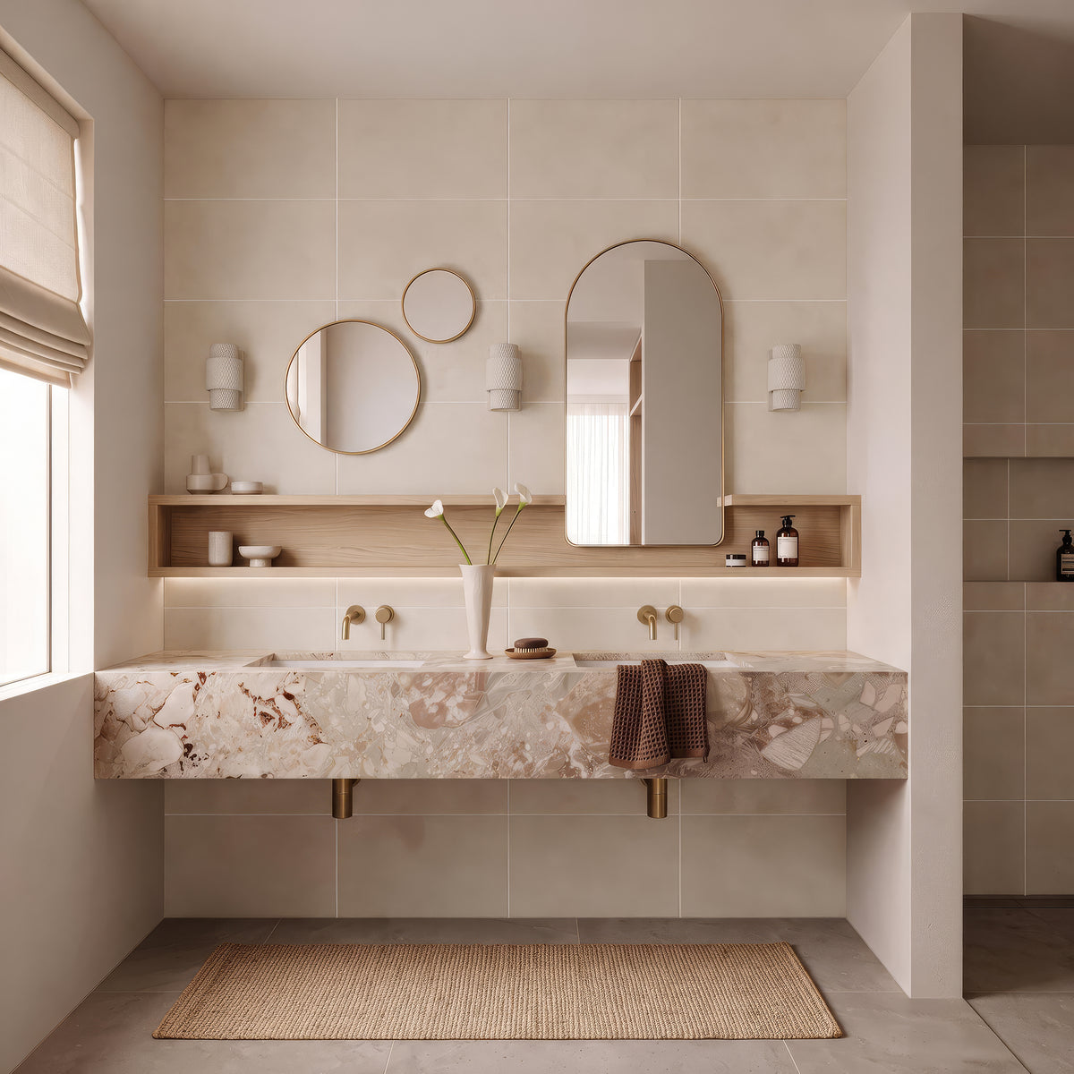 Columbia Sand Ceramic Wall Tiles