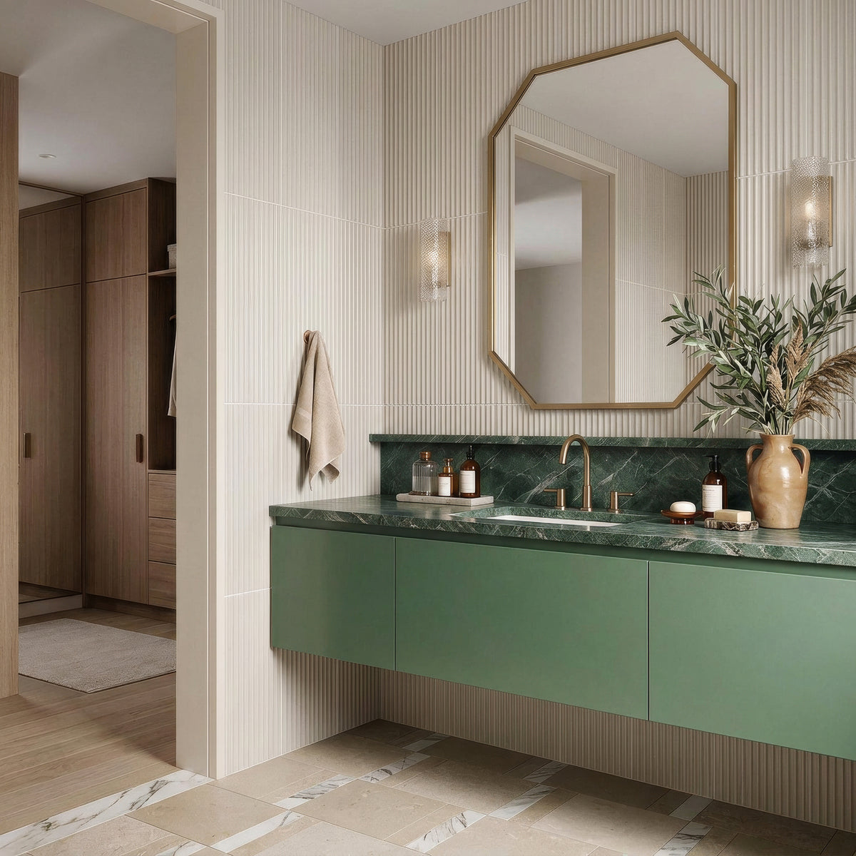 Columbia Sand Lines Ceramic Wall Tiles