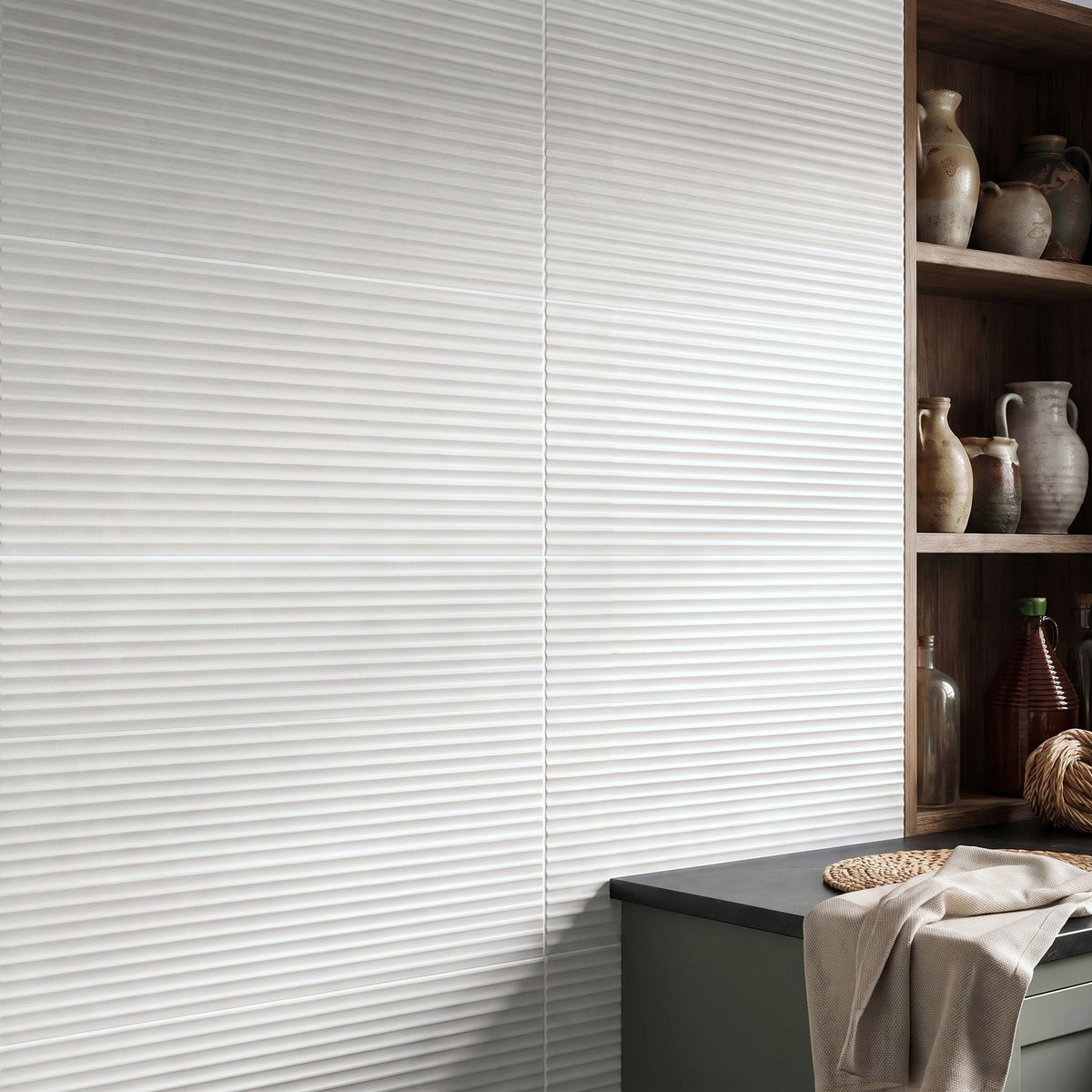 Columbia Grey Lines Ceramic Wall Tiles
