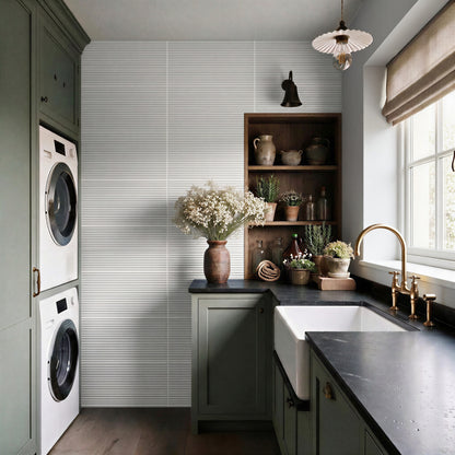 Columbia Grey Lines Ceramic Wall Tiles