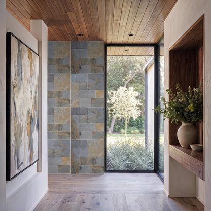 Copper Slate Porcelain Wall and Floor Tiles
