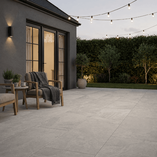 Kandla Grey Outdoor Porcelain Tiles