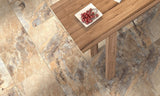 Cut Sample: Keystone Brown Tiles - Stone Effect
