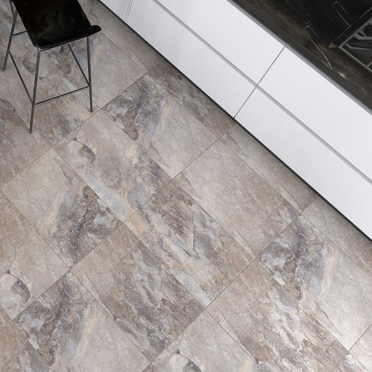 Keystone Grey Tiles - Stone Effect
