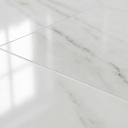 Miami Large White Marble Tiles - Gloss, Rectified