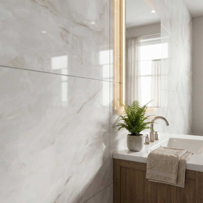 Orsis Marble White Porcelain Tiles
