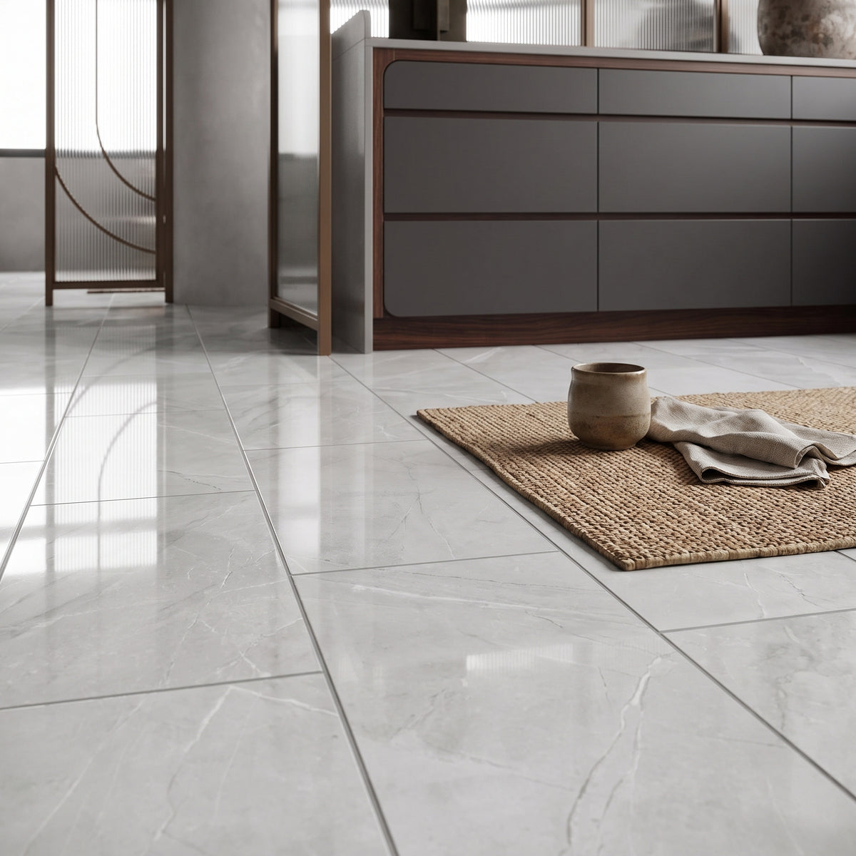 Scambio White Gloss Tiles