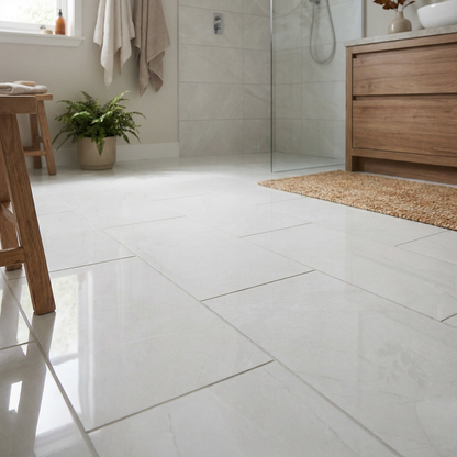 Scambio White Gloss Tiles