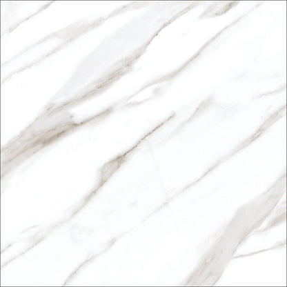 Marmo White Marble Silver Tiles - Carving, Matt, Rectified