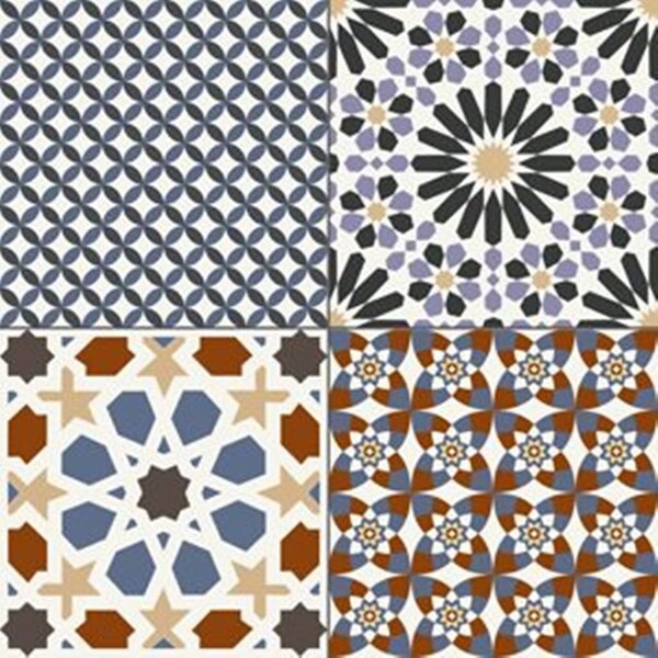 Marrakech Morroccan Floor Tiles - Colour Tile Design