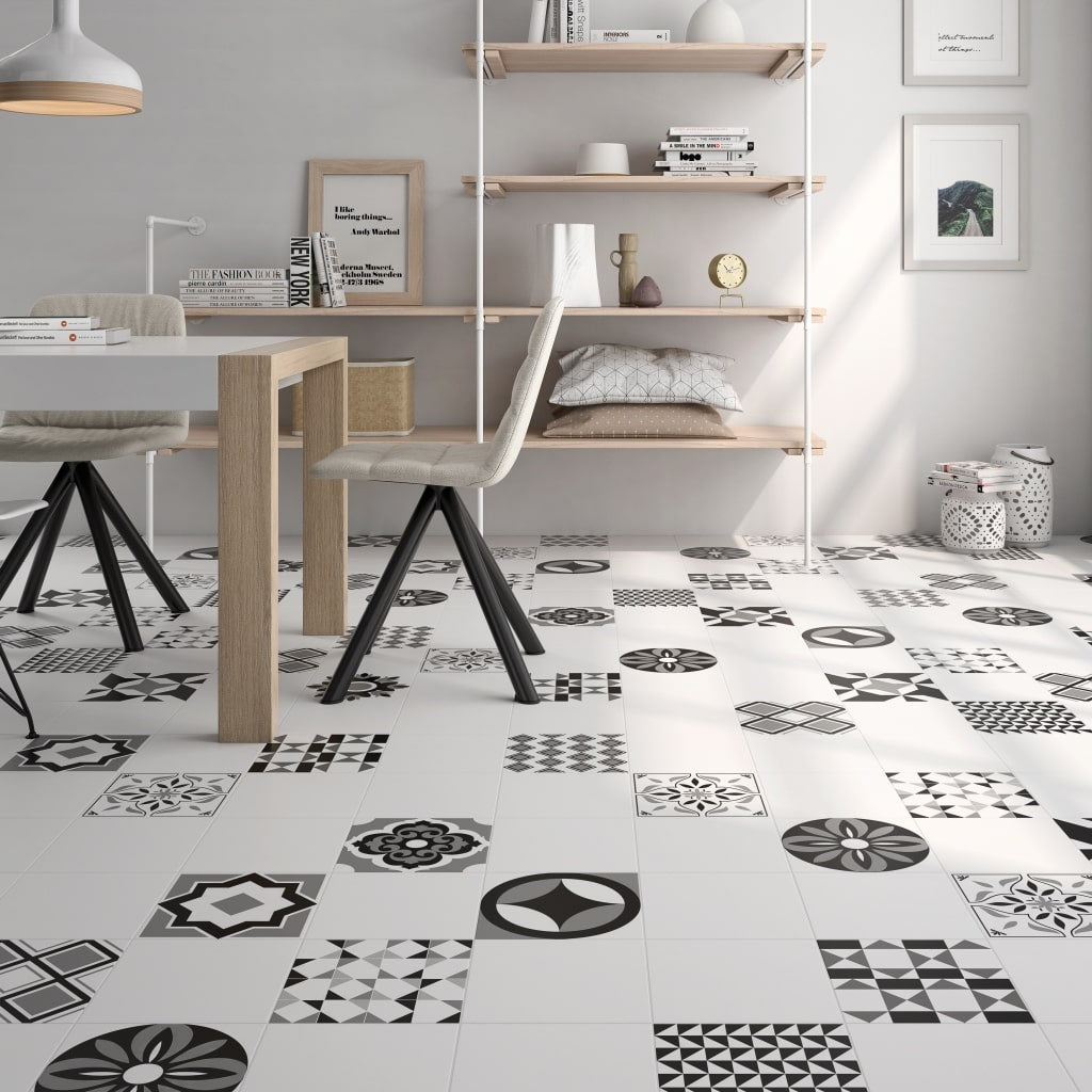 Mugat Small White Tiles