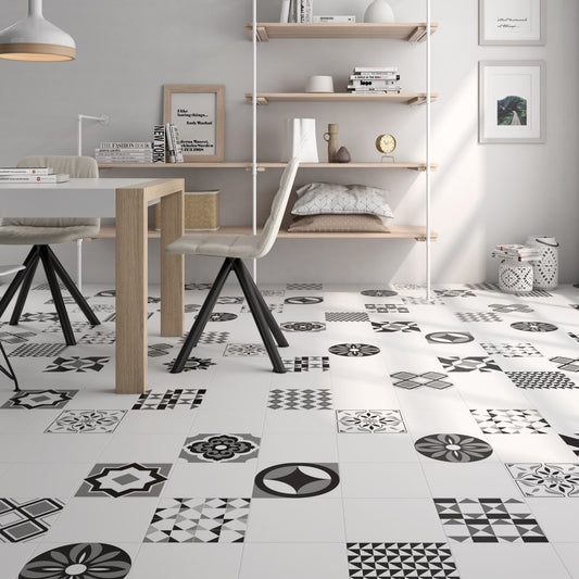 Mugat Small White Tiles