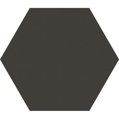 Opal Black Hexagon Tiles - Matt