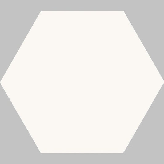 Opal White Hexagon Tiles