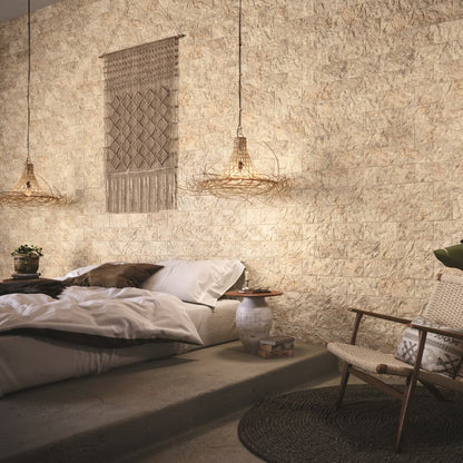 Ordesa Beige Brick Effect Tiles
