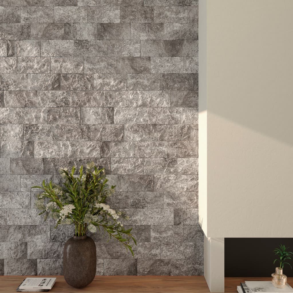 Ordesa Grey Stone Effect Porcelain Wall Tiles 