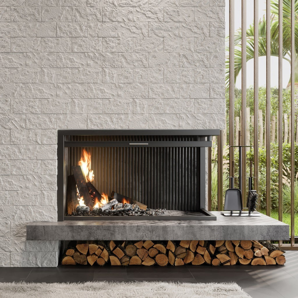 Cut Sample: Ordesa White Feature and Outside Wall Tiles