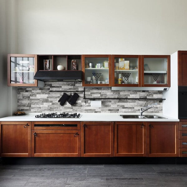 Ordino Grey Split Face Tiles