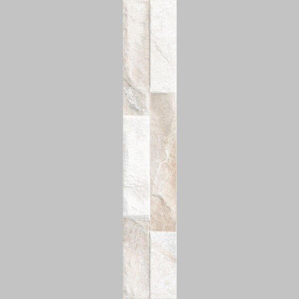 Ordino White Split Face Tiles