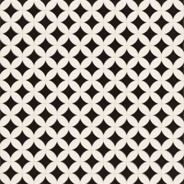 Orly Modern Black and White Tiles
