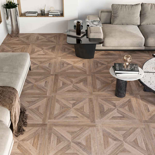 Pavillion Oak Wood Effect Porcelain Tiles