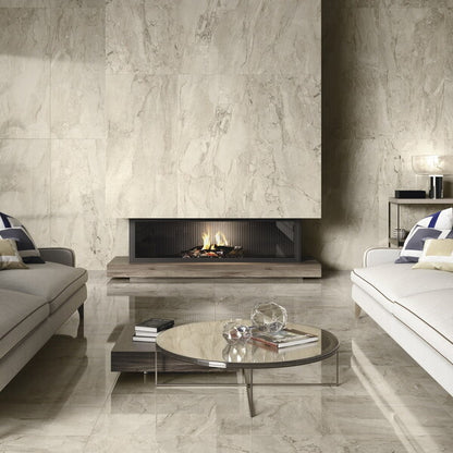 Pienza Avoria Gloss Floor Tiles