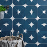 Ponent Blue Star Tiles