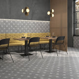 Ponent Grey Star Floor Tiles