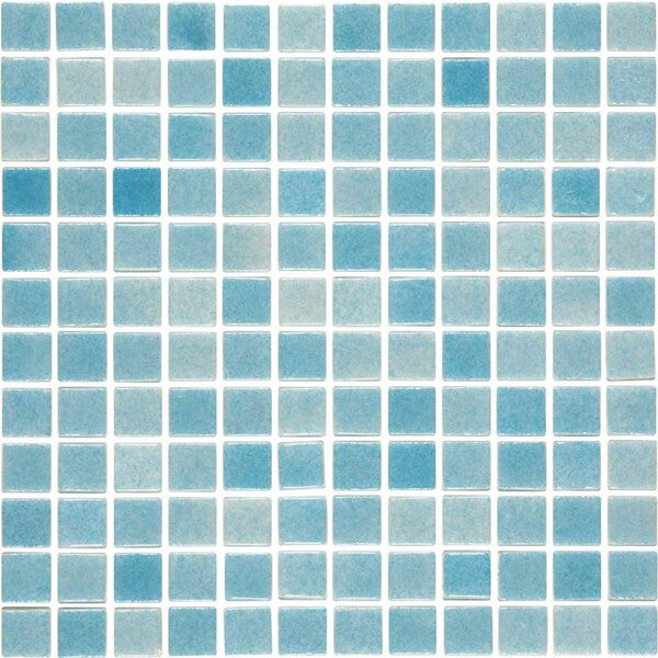 R11 Anti Slip Blue Mosaic Floor Tiles