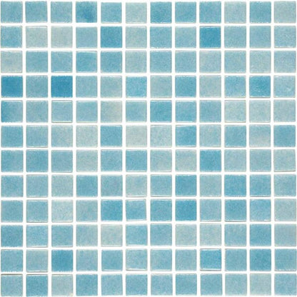 R11 Anti Slip Blue Mosaic Floor Tiles