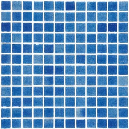 R11 Blue Anti Slip Mosaic Floor Tiles