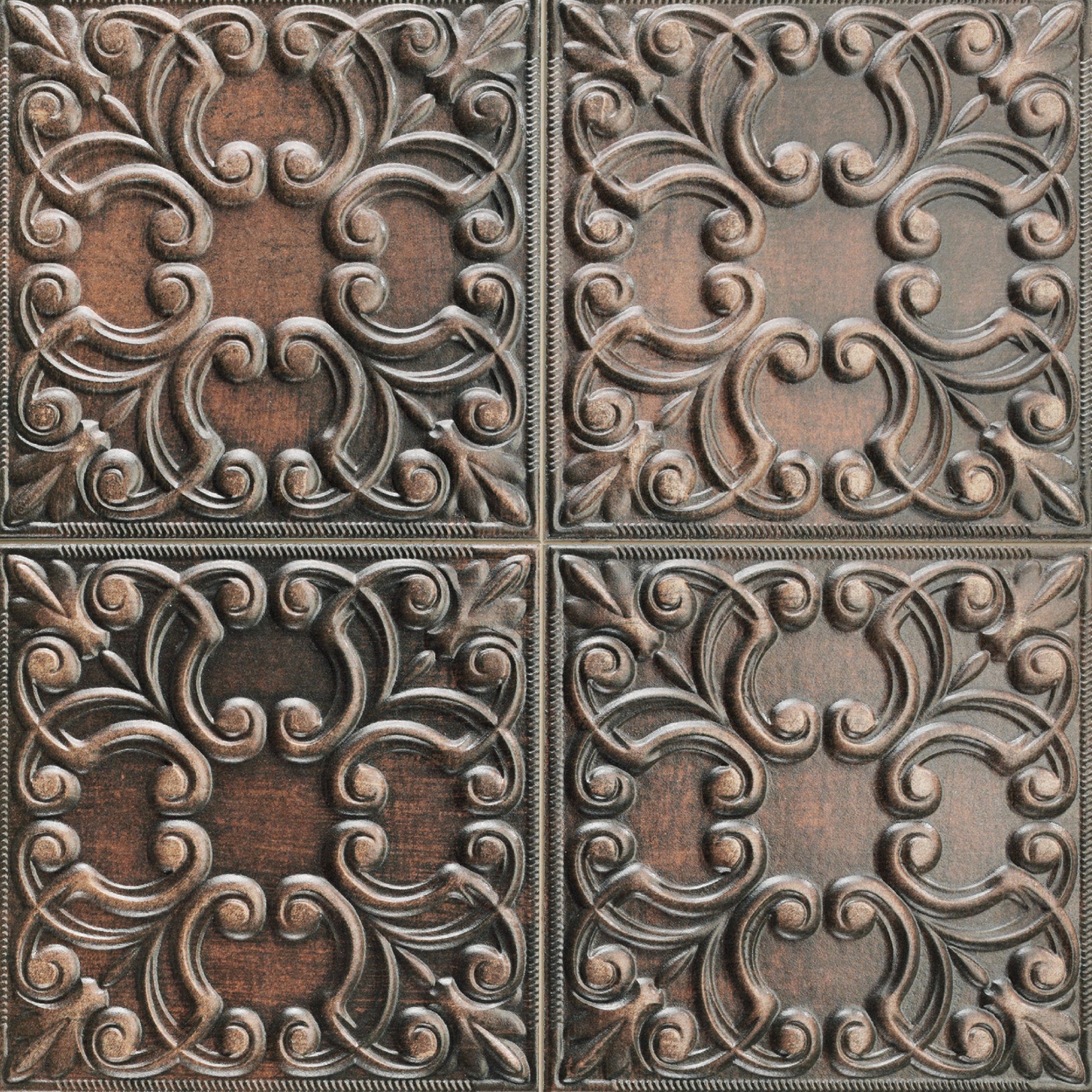 Tin Decorative Copper Tiles