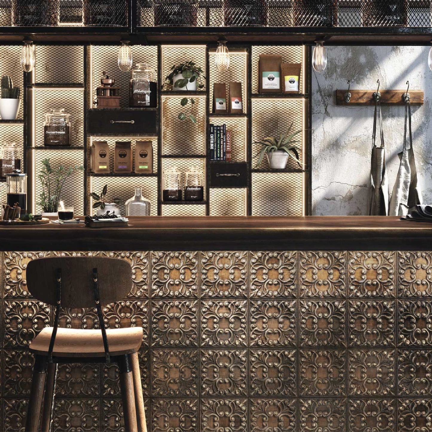 Tin Decorative Copper Tiles