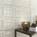 Cut Sample: Tin Decorative Pearl Tiles