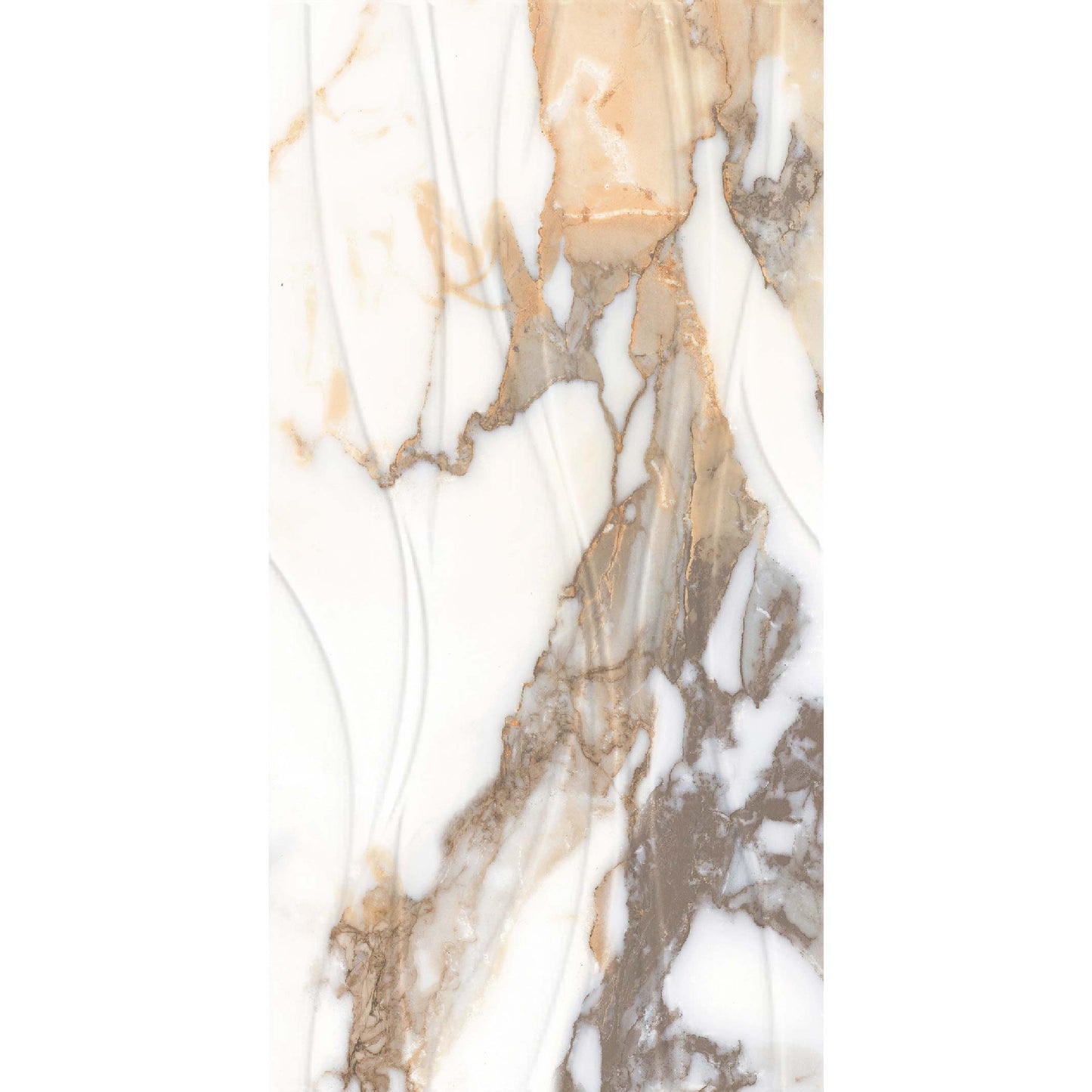 Valeria White and Gold Marble Wall Tiles