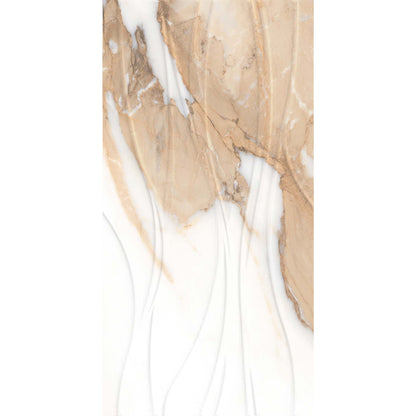 Valeria White and Gold Marble Wall Tiles