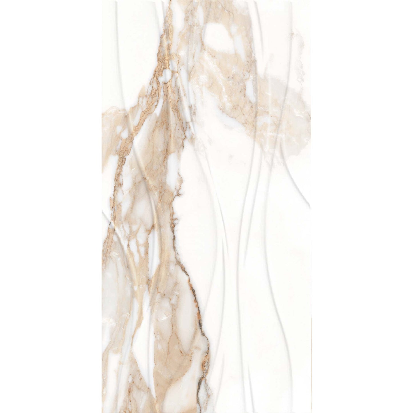 Valeria White and Gold Marble Wall Tiles