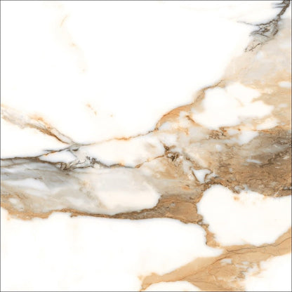 Revan Gold Large Marble Effect Tiles 1