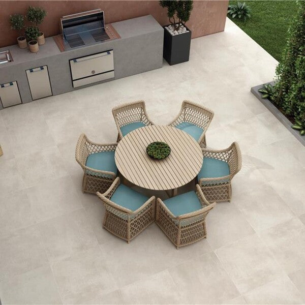 Cut Sample: Rodano Large Porcelain Floor Tiles - Taupe Tiles