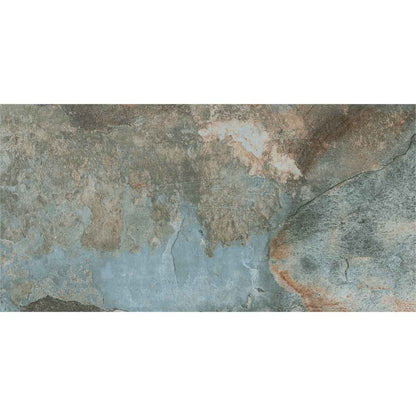 Slate Way Green Matt Porcelain Wall & Floor Tiles